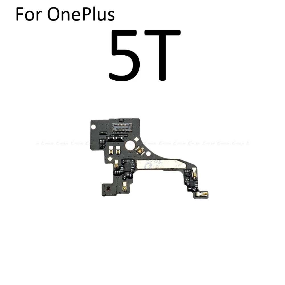 Новинка, высококачественный микрофонный модуль для OnePlus 1, 2, 3, 3, T, 5, 5, 6, 6 T, вибромотор, микрофон, гибкий кабель, сменные детали - Цвет: Mic For OnePlus 5T