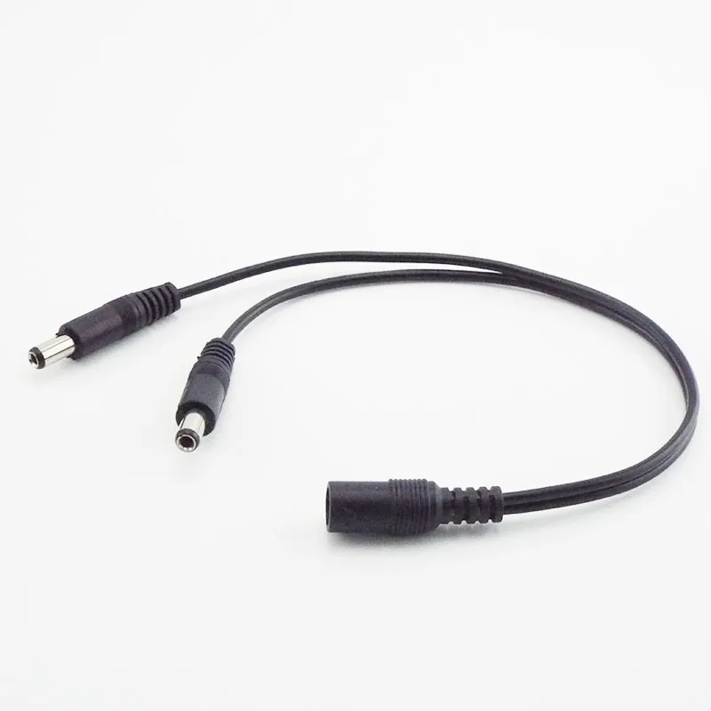 DC Power Splitter Cable Connector 5.5mm x 2.1mm 1 Female To 2 Male and 1 Male To 2 Female Plug Jack Power Cord For CCTV Camera DC Power Splitter Cable Connector 5.5mm x 2.1mm 1 Female To 2 Male and 1 Male To 2 Female Plug Jack Power Cord For CCTV Camera