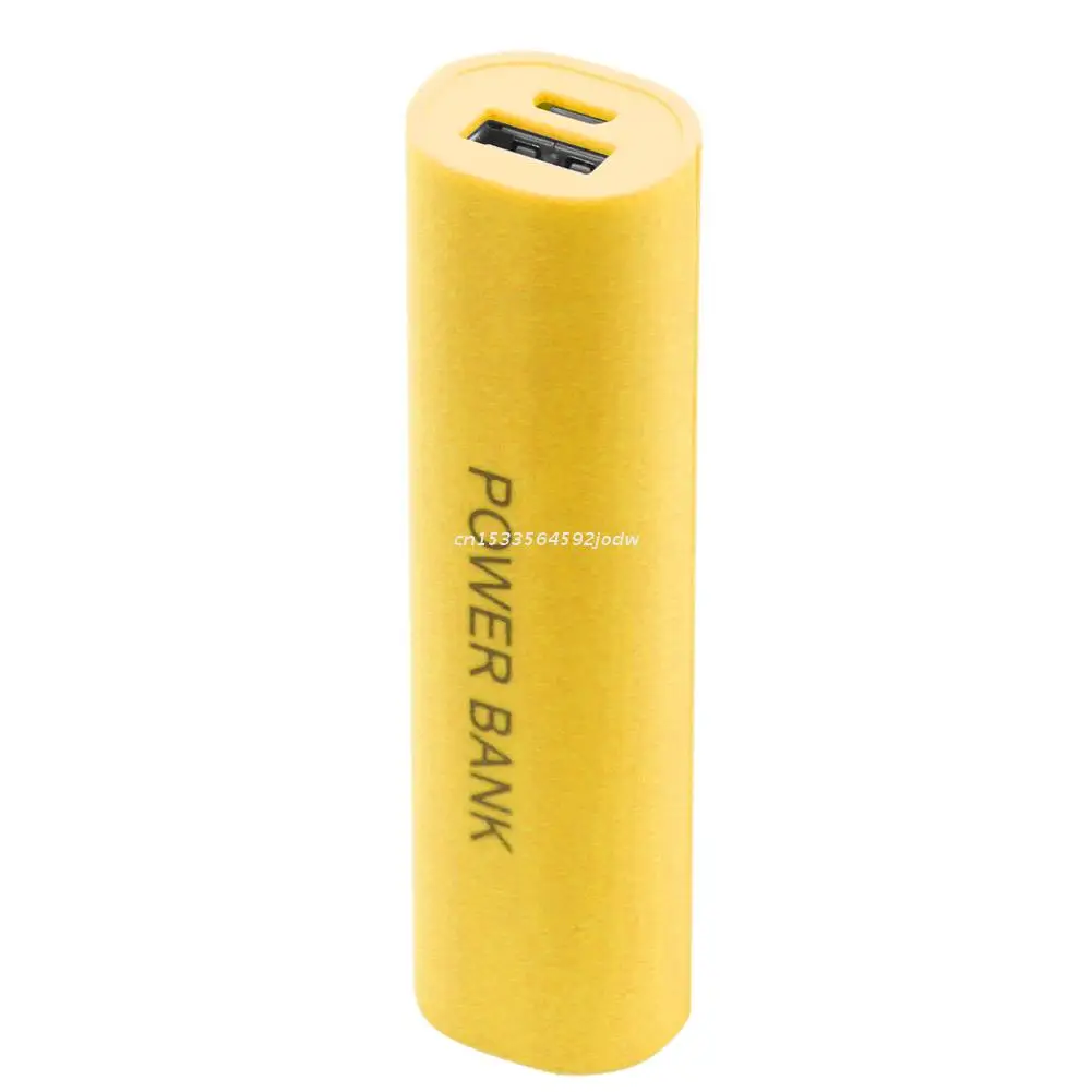Portable Mobile USB Pack Box Battery Case For 1 18650 DIY