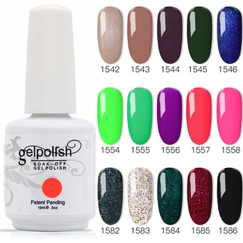 

Free shipping 100Pcs/lot Good Quality Gelexus soak off UV/LED Nail Gel Polish 369Colors Available the Nail Gelpolish for Salon