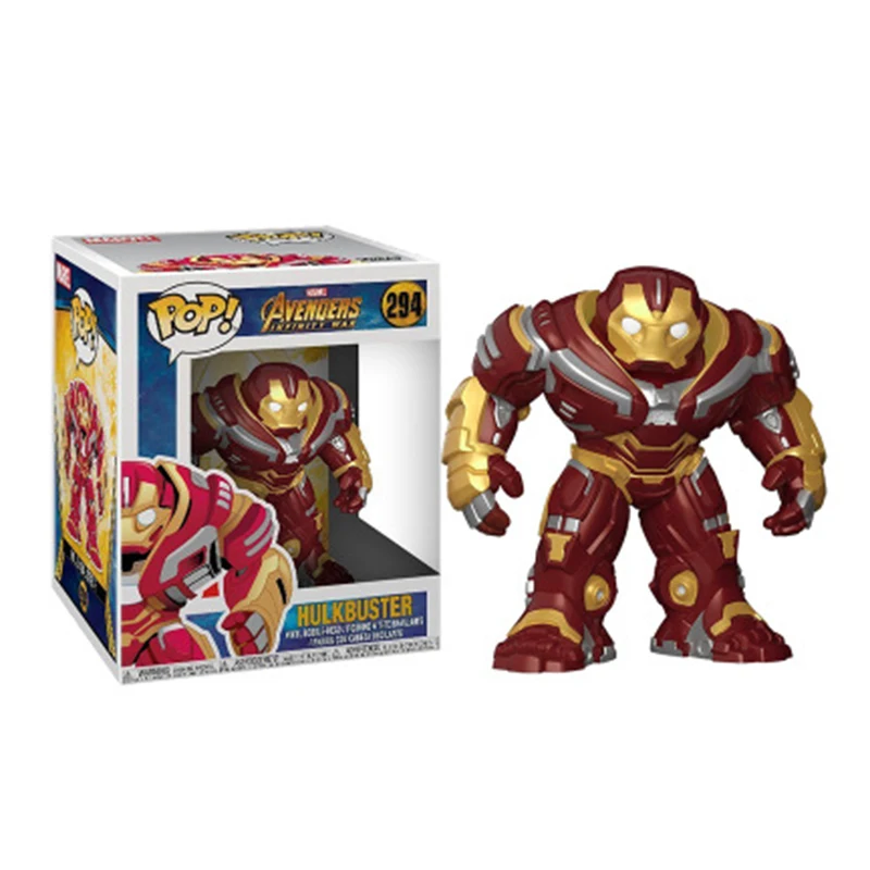 FUNKO POP Marvel Мстители Endgame Бесконечная война супер герой Человек-паук Железный человек ПВХ фигурка Коллекционная модель детские игрушки