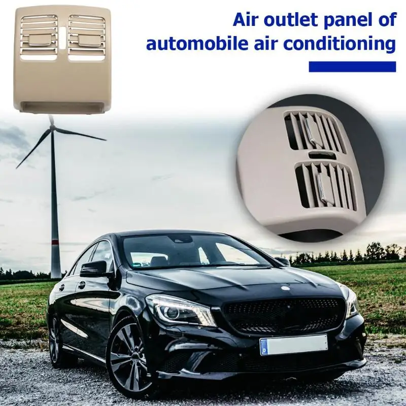 Автомобиль ABS+ PC задняя центральная консоль A/C вентиляционное отверстие на выходе решетка крышка для Benz W204 классические цвета и простой прочный дизайн