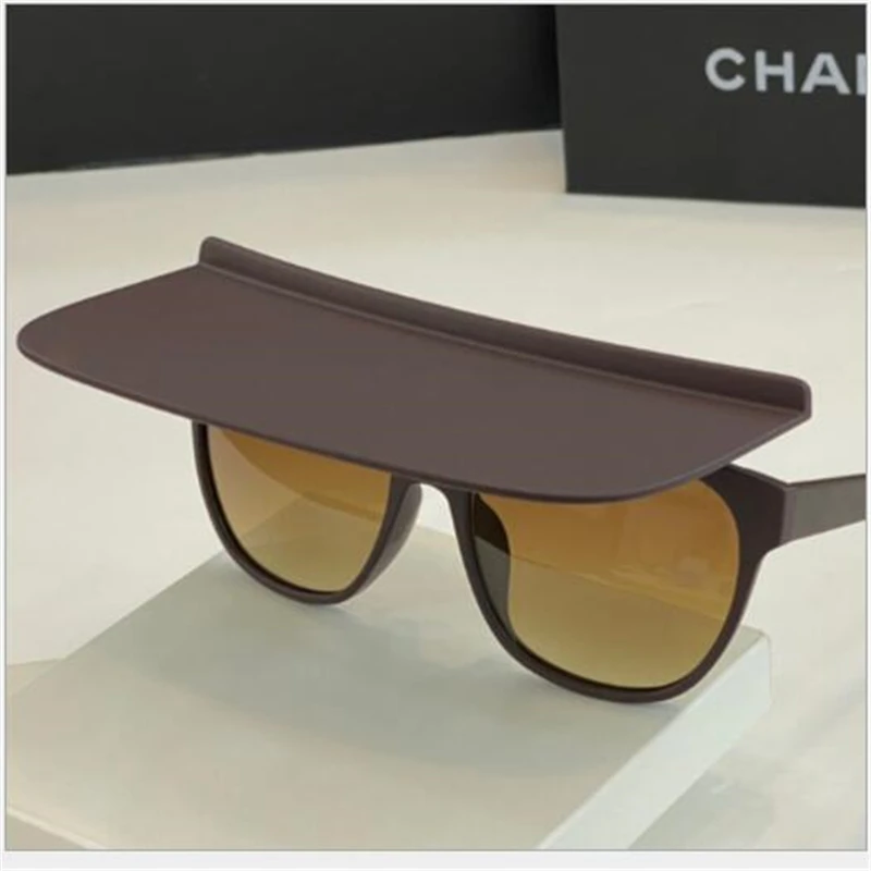 KAPELUS 2021 new sun visor Retro flip hat Dual-use sunglasses Men's and women's sunglasses Women's Glasses