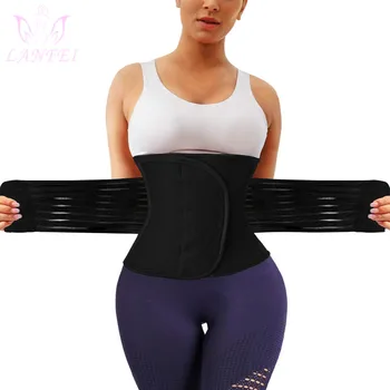 

LANFEI Waist Trainer Belt Women Tummy Control Belly Cincher Trimmer Strap Slimming Body Shaper Sport Compression Girdle Corset