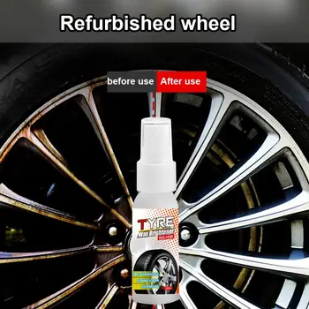 

eelhoe 30ML Car Tire wax Coating Agent Brightener Decontamination Tire Protector Tire Restoration Accessory car tire coate agent