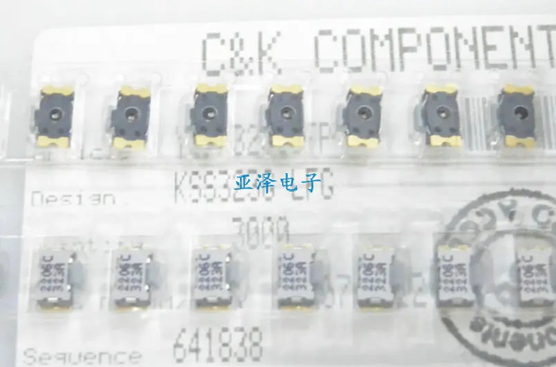 

20PCS/LOT head turtle tact switch, KSS323G side button switch, 3.5*7 patch microswitch