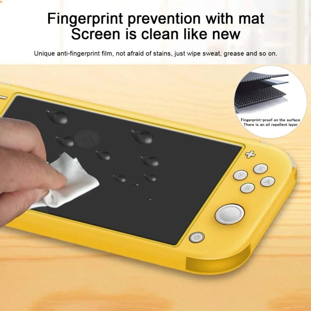 9H 2.5D Закаленное стекло для nintendo Switch Lite Защита экрана для kingd Switch Lite защитная пленка, стекло