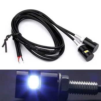 

2pcs Replacement Decoration Universal Eye Bolt Lamp Daytime Running Car Motorcycle Accessories Parts Aluminum