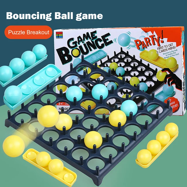 Jumping Ball Table Games 1 Set Bounce Off Game Activate Ball Game for Kid Family Interactive Toy Desktop Bouncing Toy Game 1