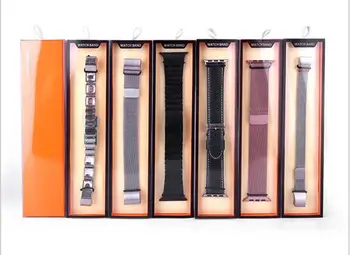 

500 pcs packaging for Milanese Loop Strap For Apple watch band 42mm 38mm package box for apple watch strap