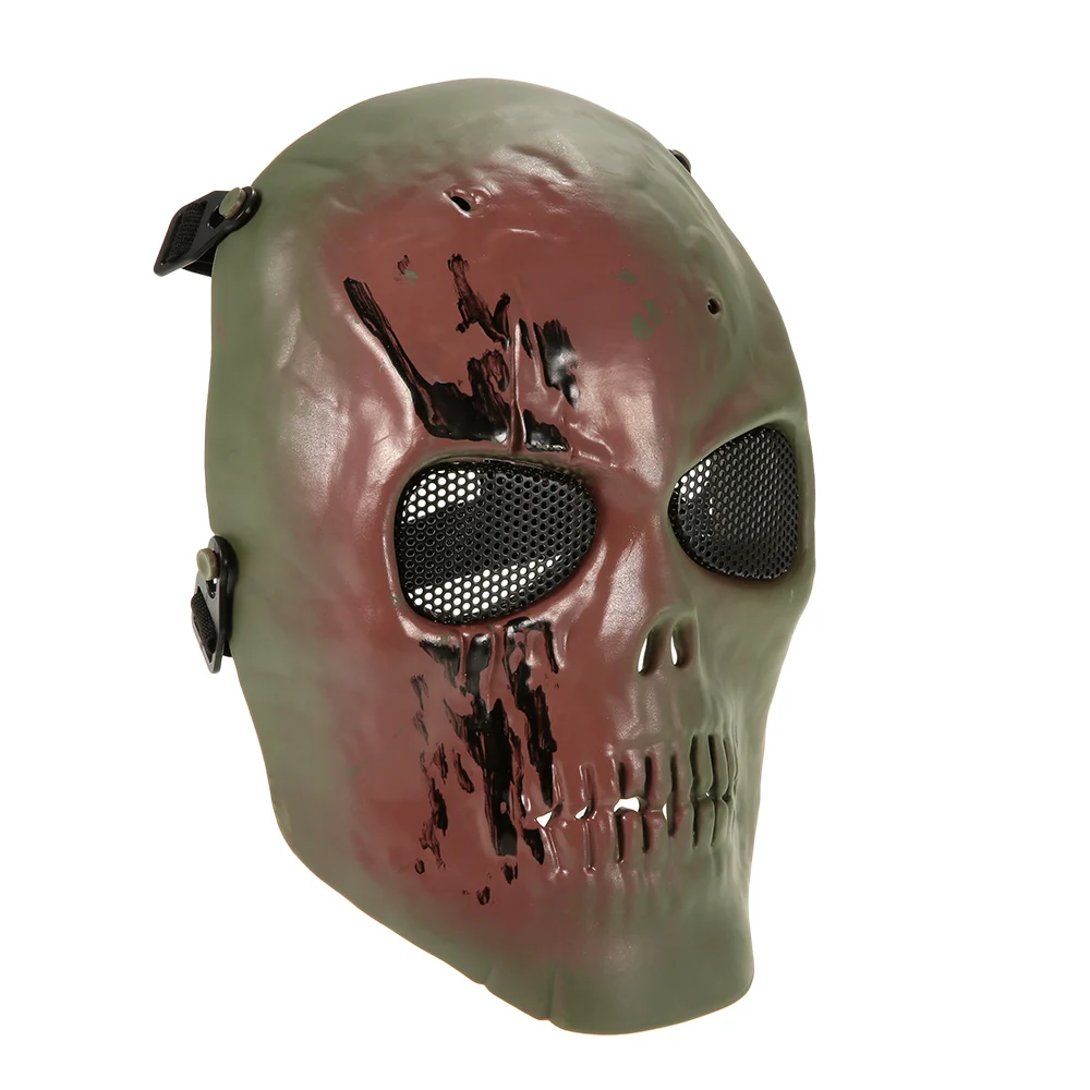 F Tactical Costume Mask Airsoft Mask Full Face Mask Outdoor Protective Face Mask for Wargame Airsoft Halloween Party Cosplay - Цвет: F