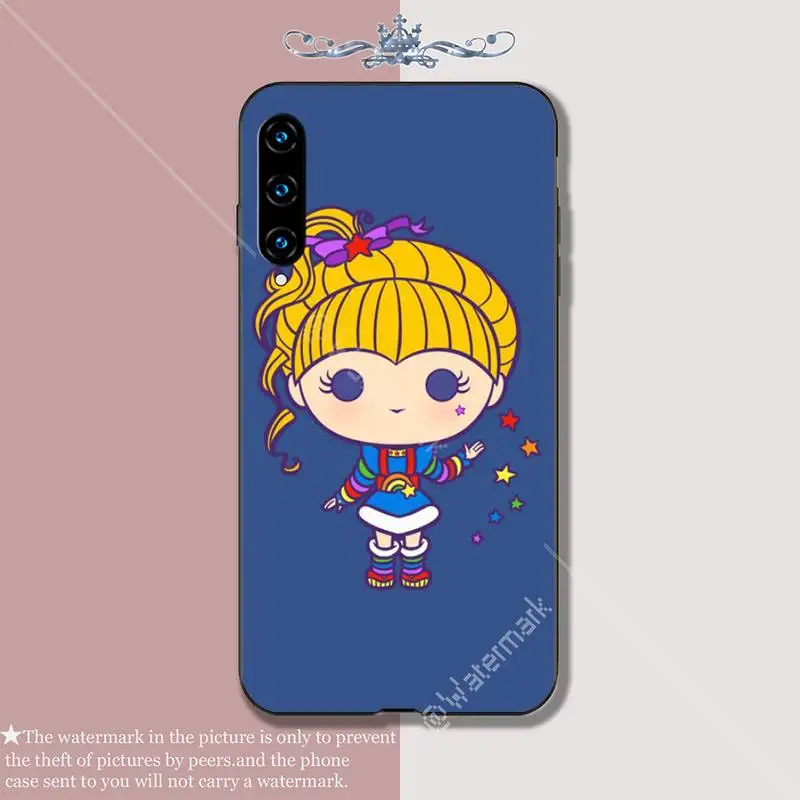 Yinuoda Rainbow Brite Мягкий ТПУ черный чехол coque для huawei honor 7A 8s 8x 9X 9 10 20s 20 lite V 30 PRO PLAY