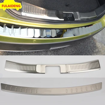 

For Suzuki S-Cross SX4 Crossover 2014-2017 stainless steel Door Rear Bumper Protector Plate Cover Car Styling Accessories