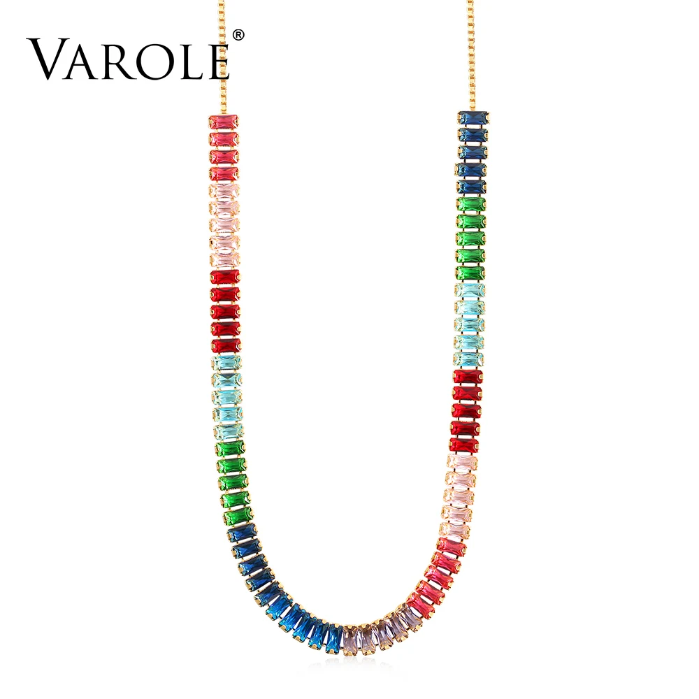 VAROLE 28in (регулируемый размер) женское колье золотой Цвет геометрический Femme Фул