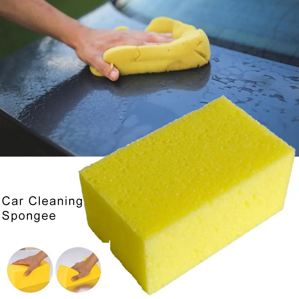 Honeycomb Big Macroporous Car Corral Cleaning Washing Sponge Block Dusting Car Cleaning Tool Motorcycle Cleaning Supplies