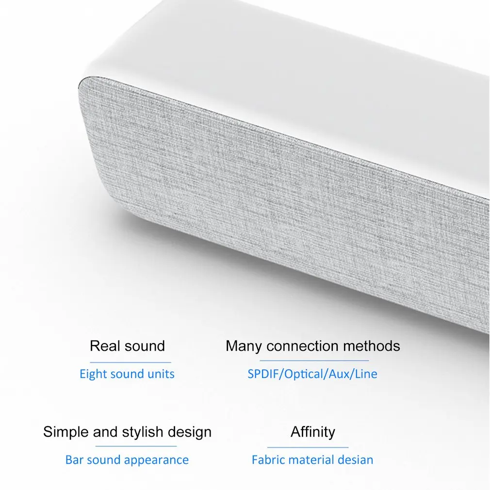  Original Xiaomi Bluetooth TV Sound Bar Wireless Speaker Soundbar Support Optical SPDIF AUX in for H