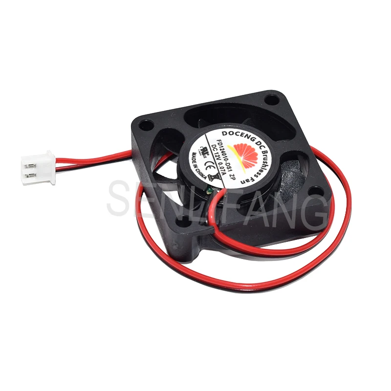 Для FD124010-DS1 ZP DC12V 0.07A 4010 4 см 40 мм 40X40X10MM 2pin Вентилятор охлаждения | Компьютеры и офис