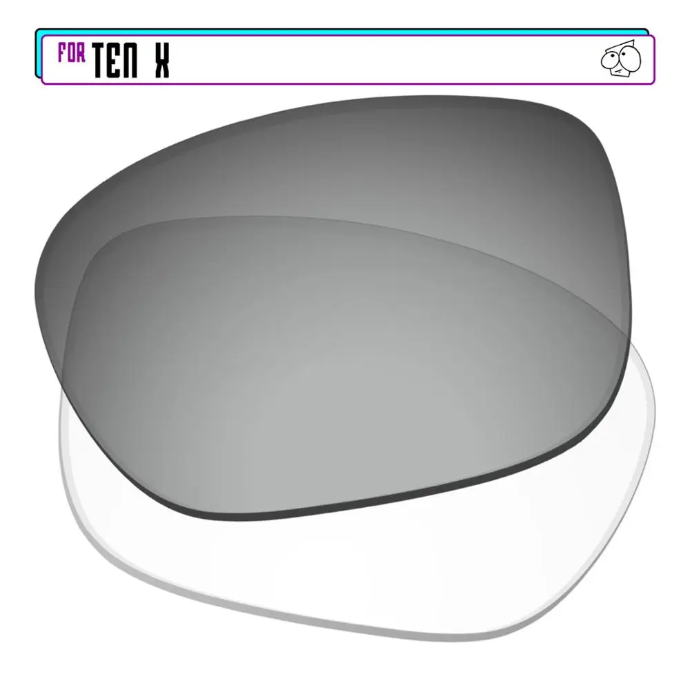

EZReplace Polarized Replacement Lenses for - Oakley Ten X Sunglasses - Eclipse Photochromic