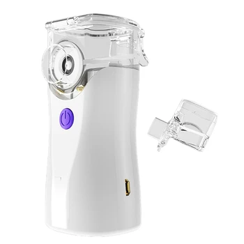 

Mini Handheld Portable Nebulizer Machine Silent Ultrasonic Nebulizer Machine Children Adult Rechargeable Atomizer