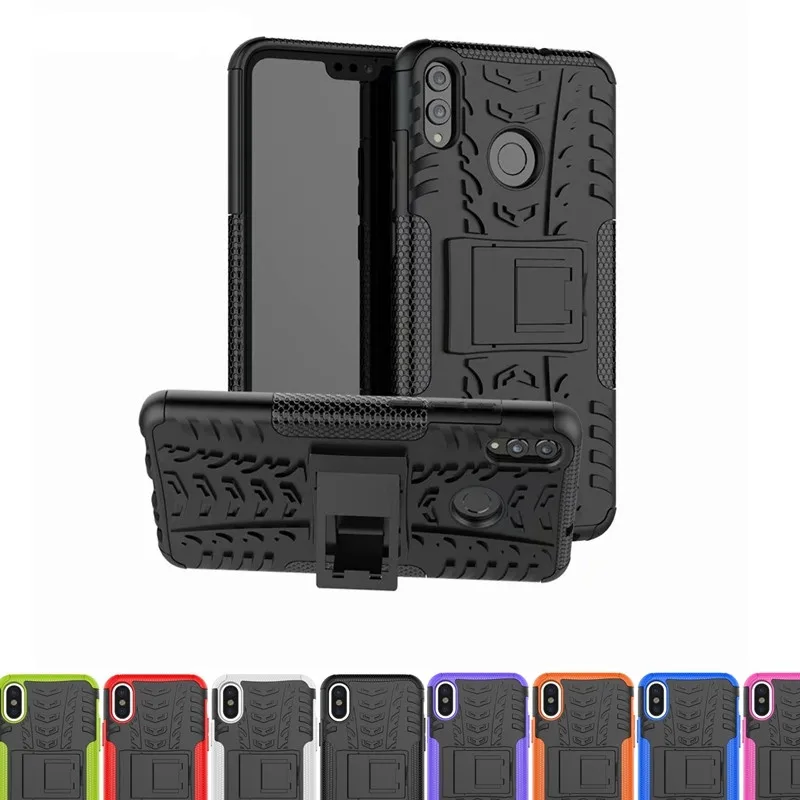 For Huawei Honor 8 FRD-L19 FRD-AL10 FRD-L09 FRD-AL00 Honor8 FRD L09 Case Armor Hybrid Silicone Hard PC Plastic Stand Phone Cover | Мобильные