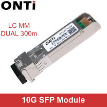 10Gb SFP Module Multimode 300m MM Duplex SFP+ Transceiver LC Optical Connector SFP-10G-SR Compatible with Cisco Mikrotik Switch