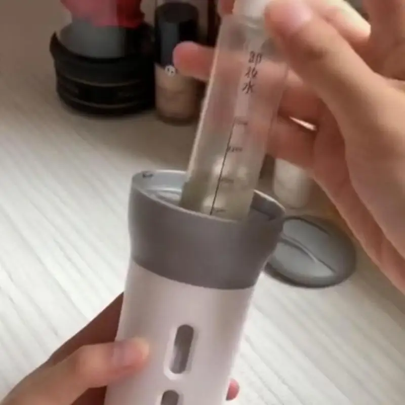 5pcs set Spray Bottles 4 In 1 Portable Refillable Container Empty Cosmetic Containers Mini Travel Bottle 5