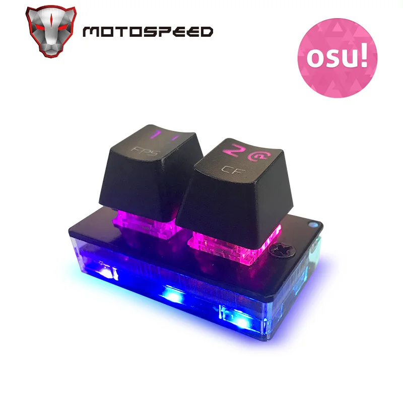 Motospeed-miniteclado profesional K2 OSU, para juegos de música, con cable, mecánico, para OSU - Imagen 2