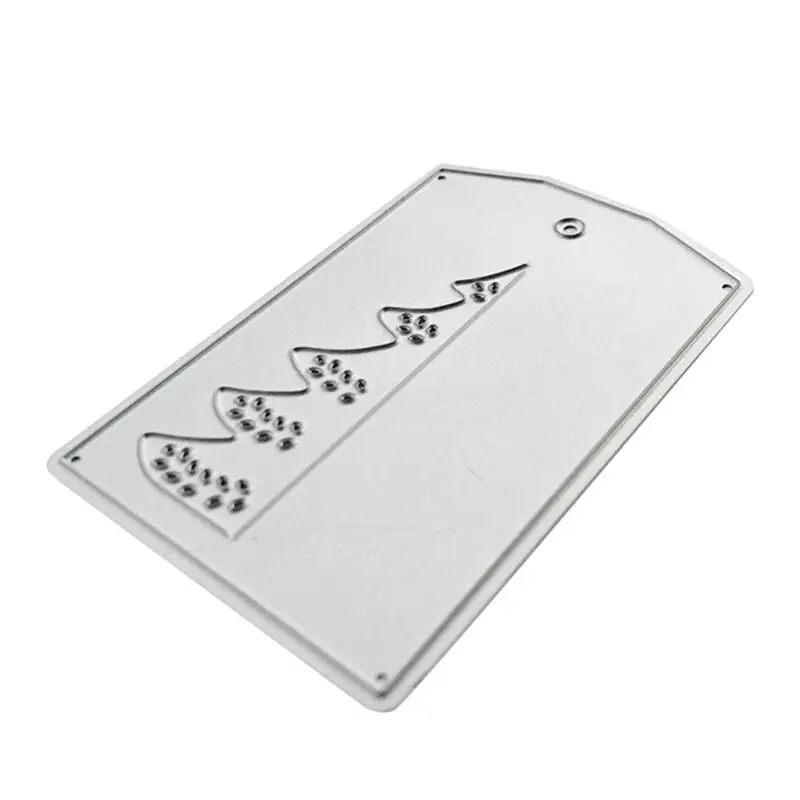 

Christmas Tree Tag Metal Cutting Dies Stencil Scrapbooking DIY Album Stamp Paper GXMA