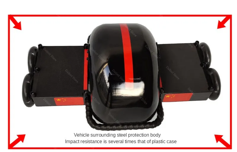 Daibot Electric Unicycle One Wheel Self Balancing Scooters 10 Inch 500W 60V Adults Electric Monowheel Scooter With Assist Wheel (33)