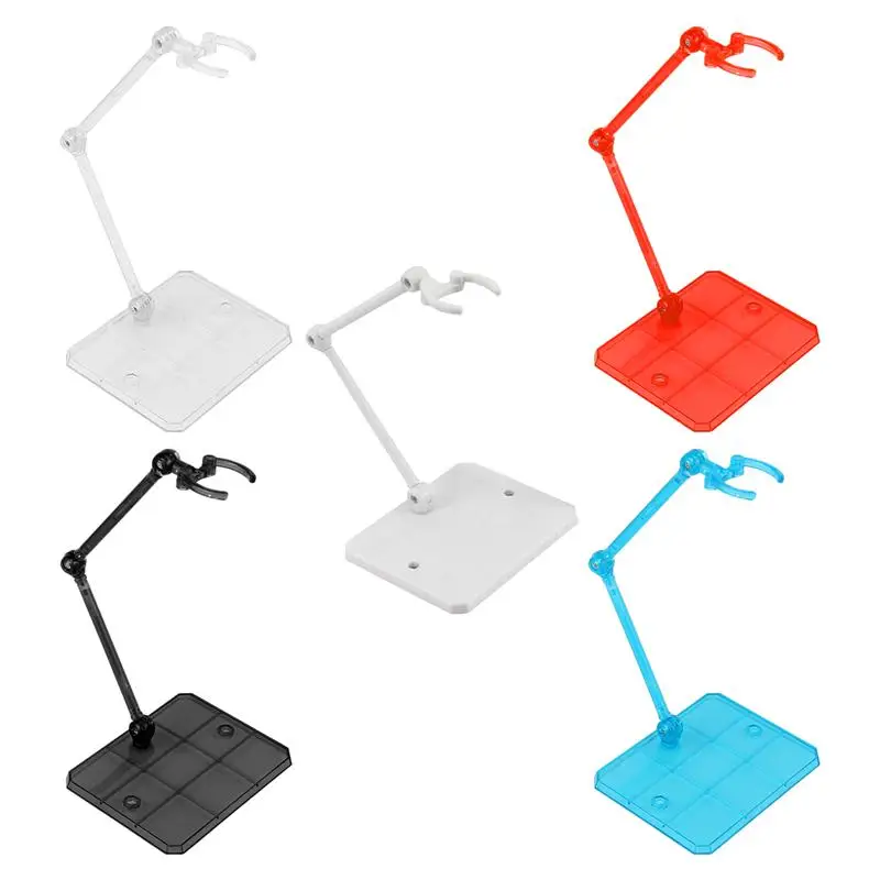 5pcs Model Figure Support Action Figure Base Suitable Display Stand Bracket For 1/144 Model Figure