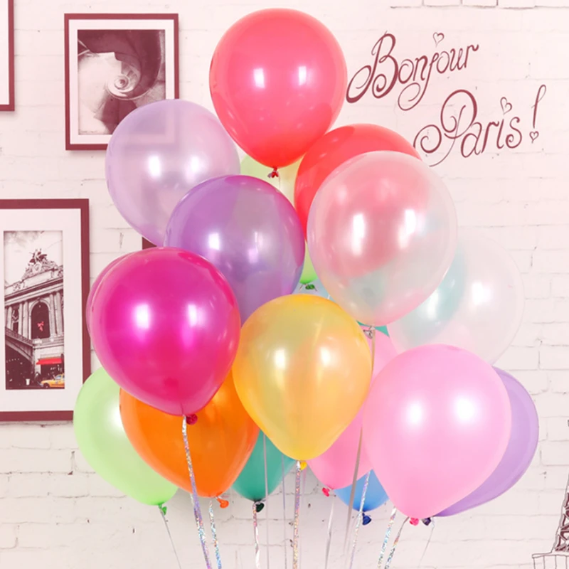 10 шт./лот 10 дюймов жемчужные латексные воздушные шары для свадьбы надувные декорации для вечеринки воздушные шары счастливый день рождения, детский душ, воздушные шары, принадлежности для