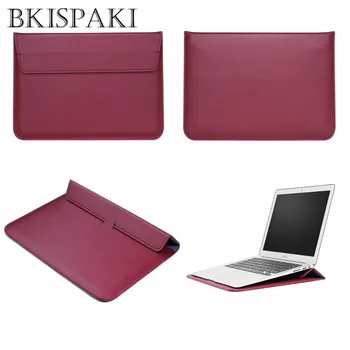 

PU Leather Envelope Laptop Sleeve Notebook Bag for Macbook Air 13 New Air Pro Retina 11 12 13 15 13.3 15.4 inch Notebook Funda