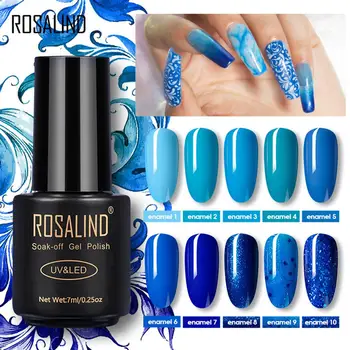 

7ml Nail Polish Glitter Sequins UV Gel Varnish Soak Off UV Led Gel Semi Permanent Polish For Manicure Nail Art Gel Decoration