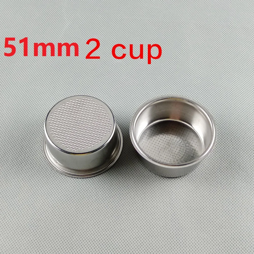 2CUP espresso filter basket Diameter of 