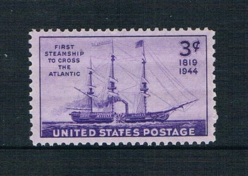 

1Pcs/Set New US Post Stamp 1944 Steamer Savannah Stamps MNH