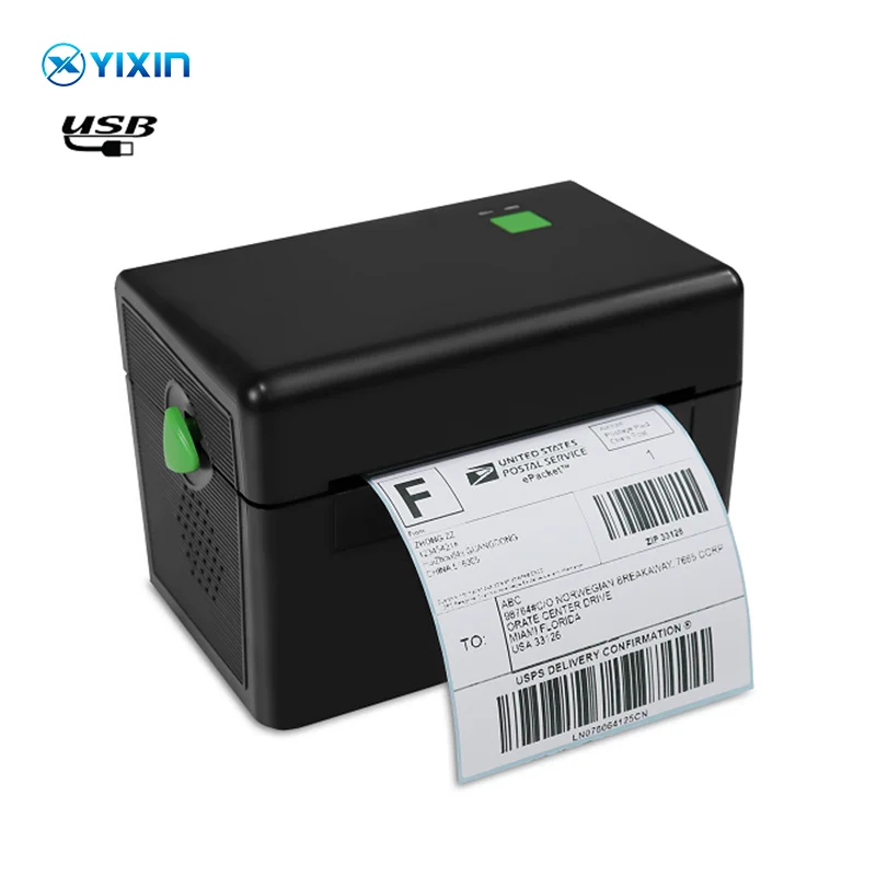 110mm Printer Desktop Label Self-adhesive Printer Multi-function Barcode Thermal Printer application supermarket