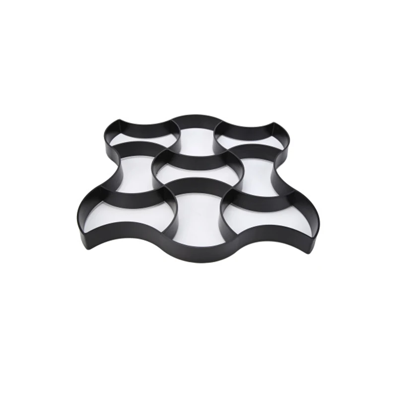 Irregular Garden Cement Floor Tiles Color Brick Paving Mold DIY Plastic Floor Cobblestone Paving Mould