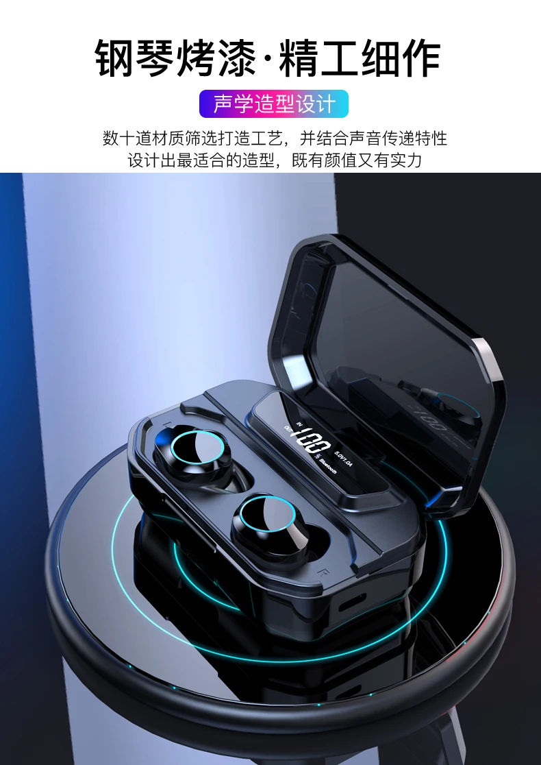 MissAudio YINYOO A04 Bluetooth наушники 5,0 беспроводные BT наушники Blutooth шумоподавление наушники Bluetooth наушники