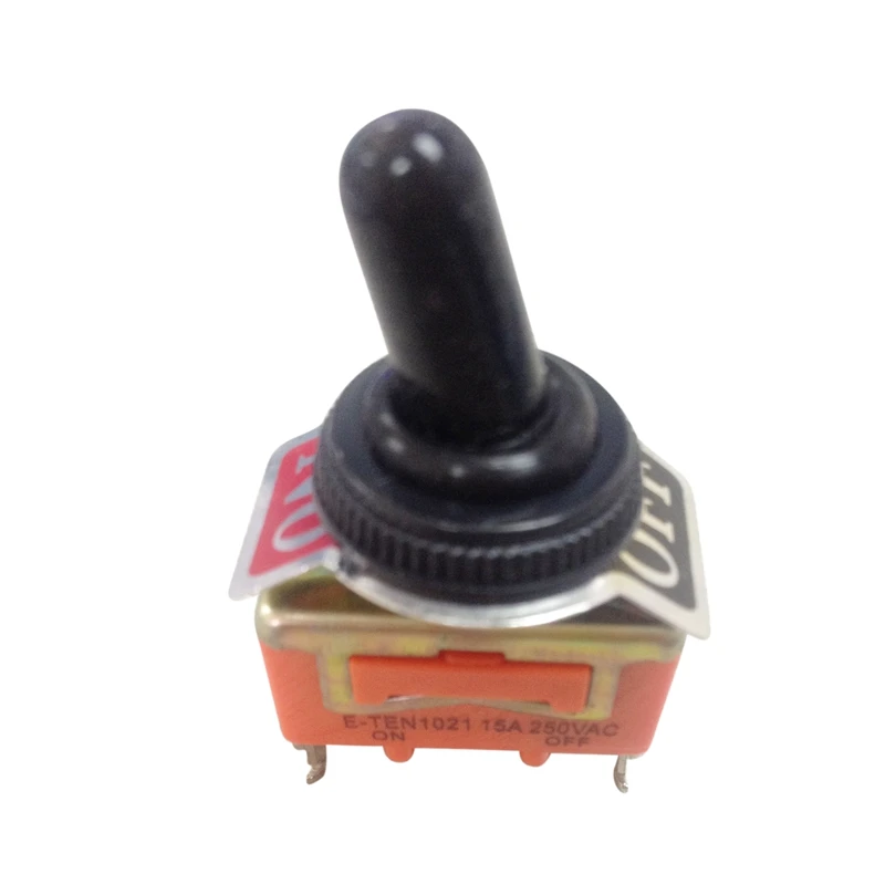 AC 250V 15A ампер на включение/выключение 2 Позиции рычажный выключатель SPST с Водонепроницаемый загрузки