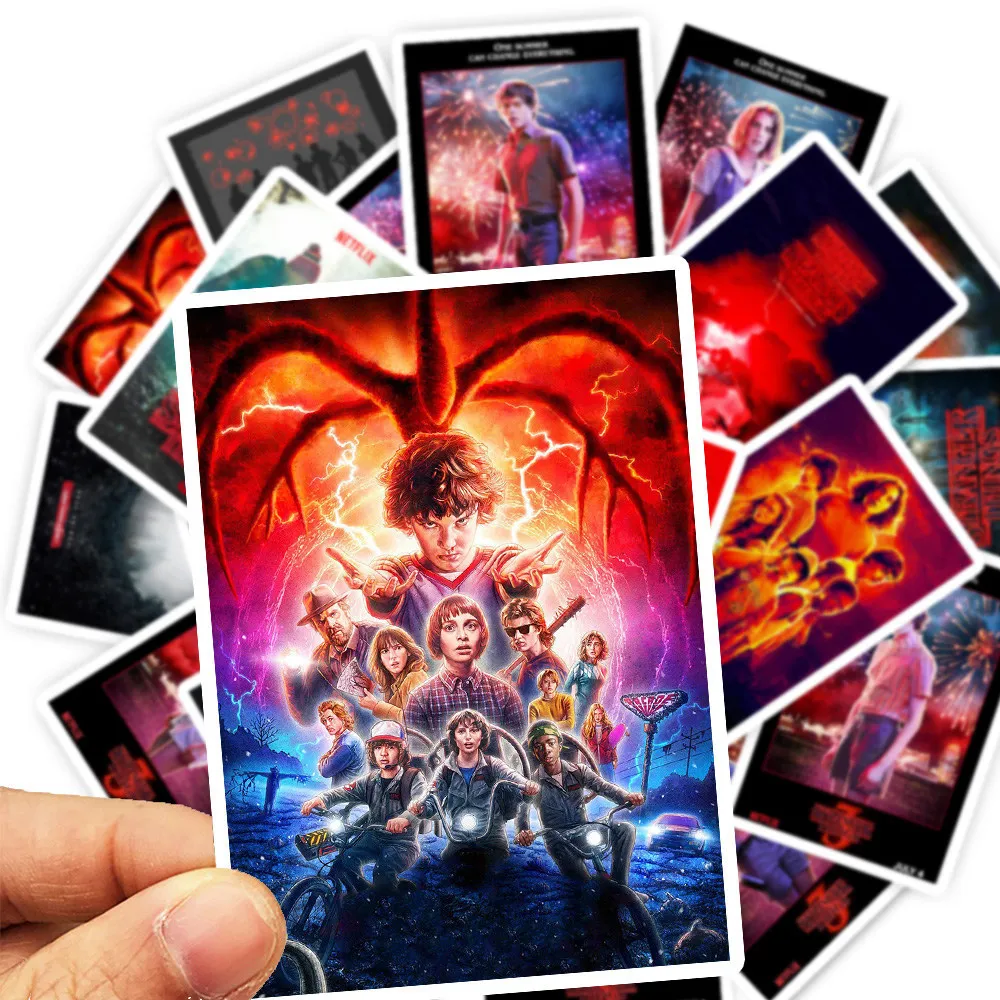 25 шт. stanger things наклейки модные граффити на холодильник laggugage ноутбук сноуборд