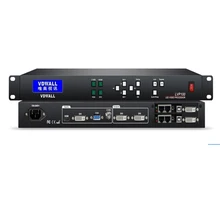 Светодиодный видеопроцессор, 1920*1080 арендный светодиодный экран блок управления видео процессор-1 Особенности: 1. 4 входа, 2 выхода, двойное изображение