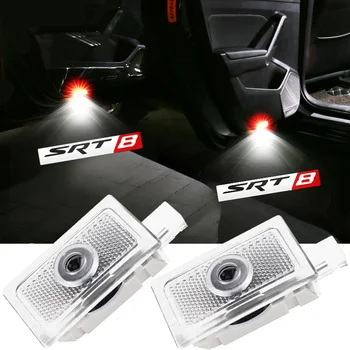 

LED Car Door Light For Chrysler Lancia Thema 200 300 SRT 8 Logo Insignia HD Projector Shadow Courtesy Welcome Light Accessories