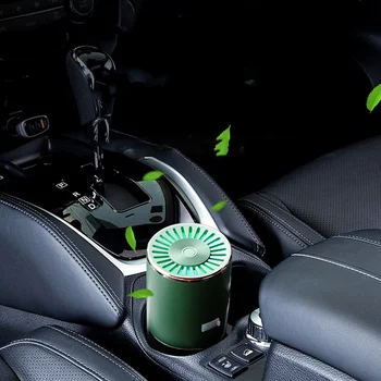 

Mini USB Air Purifier Humidifier with Colorful LED Light Portable Diffuser Car Air Vent Mount Holder Aromatherapy Air Freshner