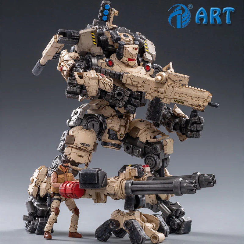 JOYTOY Масштаб действия робот стальная кость пустыня издание тяжелый Firepower MECHA