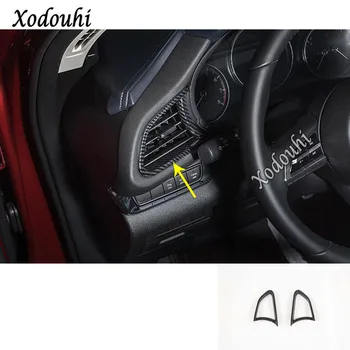 

Car Styling Inner Garnish Cover Detector Trim Front Air Conditioning Outlet Vent Frame Parts For Mazda CX-30 CX30 2020 2021