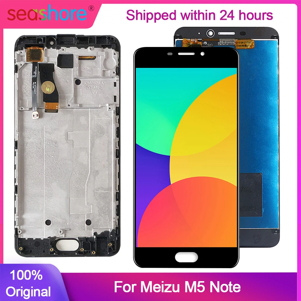 Original Display For Meizu M5 NOTE LCD Display Touch Screen For Meizu M5NOTE LCD Display Digitizer Replacement Parts M1621 M621M