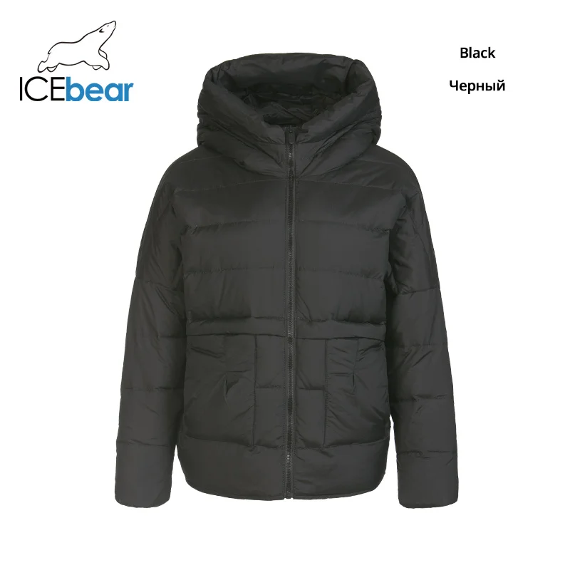 ICEbear зимний женский пуховик высокого качества теплая Женская куртка Брендовая женская одежда D4YY83013Y - Цвет: 9010