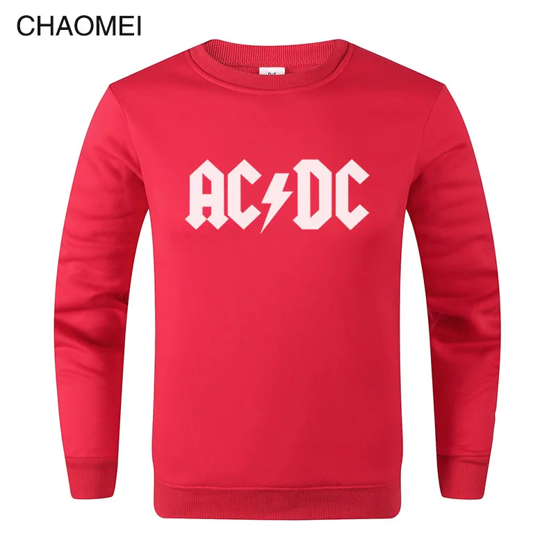AC DC Толстовка для мужчин Хип Хоп рок группа свитшоты ACDC мужские повседневные куртки в уличном стиле Весна Зима Топы C106