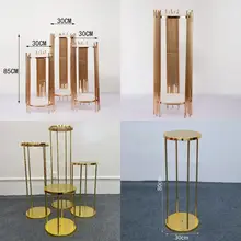 Soporte de columna de 2022 ° para postres de boda, cilindro de mesa para pasteles, flores, manualidades, juguetes, soporte para fiesta de cumpleaños, estante de exhibición de tienda de bienvenida