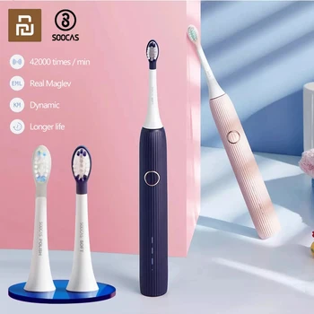 

Xiaomi SOOCAS V1 Sonic Electric Toothbrush Ultrasonic Automatic Tooth Brush Waterproof USB Rechargeable Adult Tooth Clean